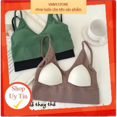 Áo Bra Nữ 2 Dây Chữ U Hở Lưng Không Gọng Nâng Ngực BIGU01 Giá 24.990 VND