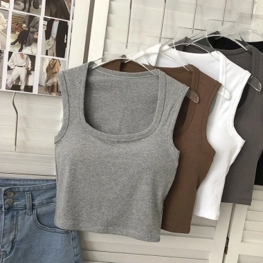 Áo Bra Nữ Cotton Mềm Mịn, Ba Lỗ Croptop Đệm Ngực, Trẻ Trung - Giá 90k (BRA29)