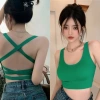 Áo Bra Nữ FREESHIP - Bra Ba Lỗ Dây Đan Chéo Lưng, Nâng Ngực Đều, Kiểu Trẻ Trung - 65k 2