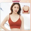 Áo bra nữ tập gym gân tăm đệm mút mỏng 2 dây khoét lưng chữ U - LANIXA B367 43k