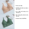 Áo bra nữ tập gym gân tăm đệm mút mỏng 2 dây khoét lưng chữ U - LANIXA B367 43k 2