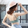 Áo bra nữ tập gym gân tăm đệm mút mỏng 2 dây khoét lưng chữ U - LANIXA B367 43k 8