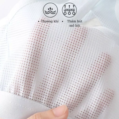Áo bra thể thao cotton lưới thoáng mát - Đệm mút sẵn êm ái cho học sinh tuổi dậy thì, chỉ 89.000đ 5