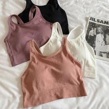 Áo Bra Thể Thao Cotton Mềm Mại Thoáng Khí 3 Lỗ Mút Mỏng Không Xê Dịch - 74.000₫ 2 Áo Bra Thể Thao Cotton Mềm Mại Thoáng Khí 3 Lỗ Mút Mỏng Không Xê Dịch - 74.000₫ 2