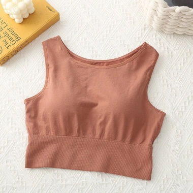 Áo Bra Thể Thao Cotton Mềm Mại Thoáng Khí 3 Lỗ Mút Mỏng Không Xê Dịch - 74.000₫