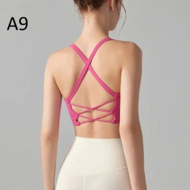 Áo Bra Thể Thao Dây Đan Mút Đúc AN NHIÊN Thun Lạnh LULU Thấm Hút Mồ Hôi Co Giãn 4 Chiều 275k