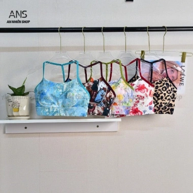 Áo Bra Thể Thao Mút Đúc Chữ Y AN NHIÊN SHOP - Thun Lạnh LULU, Thấm Hút Mồ Hôi, Co Giãn 4 Chiều, 270k