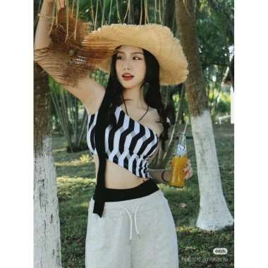Áo Bra Thể Thao Nữ Lệch Vai AN NHIÊN - Co Giãn 4Chiều, Thấm Hút Mồ Hôi, 290k