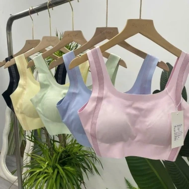 Áo Bra Thể Thao Nữ Thun Lạnh Thấm Hút Mồ Hôi Co Giãn 4 Chiều - Giá 250k Giảm 22%