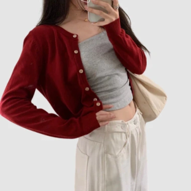 Áo cadigan nữ dệt kim INFLACHI chất xịn, tặng dây buộc tóc Hàn Quốc - 502.500₫ 7 Áo cadigan nữ dệt kim INFLACHI chất xịn, tặng dây buộc tóc Hàn Quốc - 502.500₫ 7