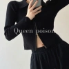 Áo cardigan dệt kim dài tay khóa kéo 2 chiều Hàn Quốc KUNKUN SP227 - 149.000₫ 3