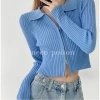 Áo cardigan dệt kim dài tay khóa kéo 2 chiều Hàn Quốc KUNKUN SP227 - 149.000₫ 4