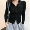 Áo cardigan dệt kim dài tay khóa kéo 2 chiều Hàn Quốc KUNKUN SP227 - 149.000₫ 8