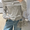 Áo Cardigan Dệt Kim Mỏng Nữ Tay Dài Ôm Fit Thanh Lịch Giá chỉ 127.354₫ 3