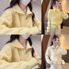 Áo Cardigan Len Dáng Ngắn Khóa Kéo Mềm Mịn Mùa Đông Giao Trước Tết Hàng QCCC Loại 1