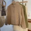 Áo cardigan len mùa đông NGOMINH SP250 họa tiết viền thừng, mềm mịn, BIG SIZE, giá 179k 10