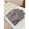 Áo cardigan len thu đông dài tay cổ tròn phối khuy trơn đa màu SP396 159k 4