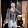 Áo cardigan nữ phong cách Hàn Quốc, dây buộc tháo rời, siêu nhẹ, giá chỉ 141.696₫ 10