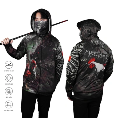 Áo Câu Cá CHIẾN KÊ IFISH cho AE Cần Thủ - Chống Nắng, Thoáng Mát, UV 100%, Giá 71.600 VND