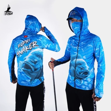 Áo Câu Cá ROPHI SNAKER Chống Nắng Thoáng Mát UV cho AE Cần Thủ IFISH 71.600đ 3