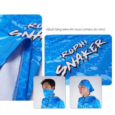 Áo Câu Cá ROPHI SNAKER Chống Nắng Thoáng Mát UV cho AE Cần Thủ IFISH 71.600đ 4