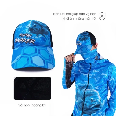 Áo Câu Cá ROPHI SNAKER Chống Nắng Thoáng Mát UV cho AE Cần Thủ IFISH 71.600đ 5