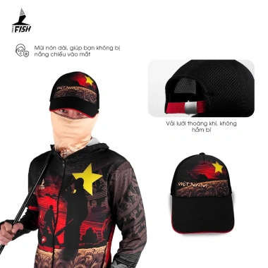 Áo Câu Cá Vietnam Hero IFISH Chống Nắng, Thoáng Mát, Chống UV cho AE Cần Thủ - Giá 89.500đ 3