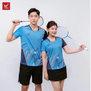 Áo Cầu Lông Wika Line X Chính Hãng - Thể Thao Nam Nữ Picklebball, Chất Liệu Cao Cấp, 220.000₫