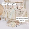 Áo choàng chống nắng 3 lớp Muslin, tặng kính chắn bụi gài mũ - chỉ 149.000 VND 2