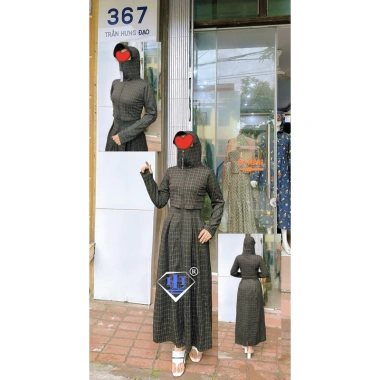 Áo choàng chống nắng UMI đen kiểu croptop lịch hè – Siêu nhẹ, bảo vệ UV, giá chỉ 230.000₫ 9