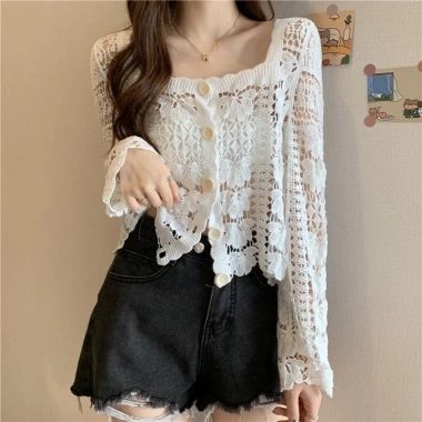Áo choàng Cotton dân tộc mùa thu, áo sơ mi điều hòa, áo khoác nhẹ chống nắng – giảm còn 202.290₫