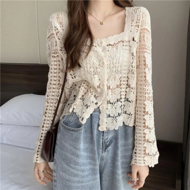 Áo choàng Cotton dân tộc mùa thu, áo sơ mi điều hòa, áo khoác nhẹ chống nắng – giảm còn 202.290₫