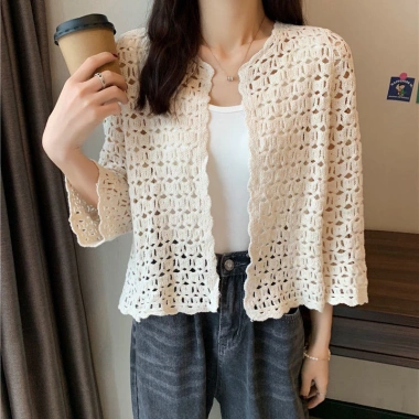 Áo choàng Cotton dân tộc mùa thu, áo sơ mi điều hòa, áo khoác nhẹ chống nắng – giảm còn 202.290₫