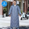 Áo choàng dài KAIPLAYS KP160 chắn gió, chống nước, giữ ấm xe máy và phượt 399k 9