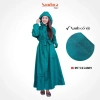 Áo choàng gió dài toàn thân 2 lớp vải sần mềm nhẹ, chống gió, lạnh, bụi - 249k 5