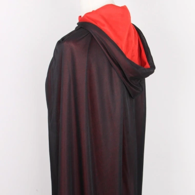 Áo choàng Halloween hai mặt đỏ đen, phong cách trung cổ và cướp biển - Trang phục phù thủy giá ưu đãi 100k 4 Áo choàng Halloween hai mặt đỏ đen, phong cách trung cổ và cướp biển - Trang phục phù thủy giá ưu đãi 100k 4