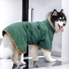 Áo choàng sấy lông thú cưng siêu thấm nước, quấn toàn thân cho mèo và chó 4-45kg sau tắm - Giá ưu đãi 239.315 VND 6