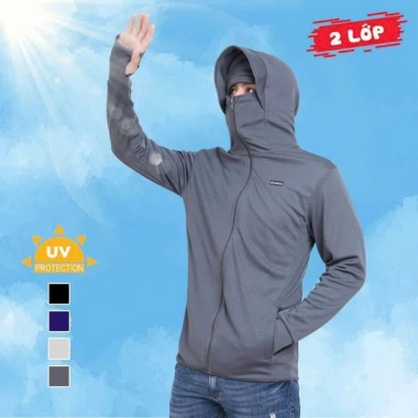 Áo chống nắng 2 lớp cao cấp nam nữ, lưới lách thoáng khí, che chán - 124.999₫