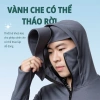 Áo chống nắng 2 lớp lưới UPF50+ Rico M31 nam nữ, bảo vệ UV, thoáng mát, giá 175k 6