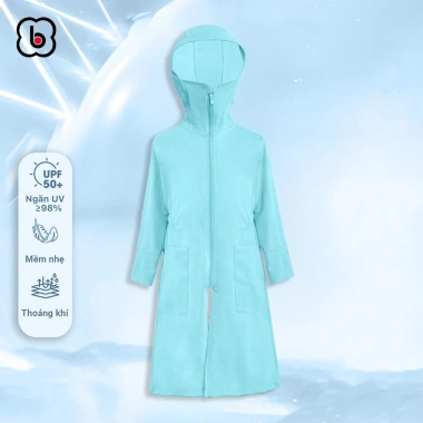Áo chống nắng BabyloveGO cho bé toàn thân vải thông hơi tản nhiệt, chống UV 179.000đ