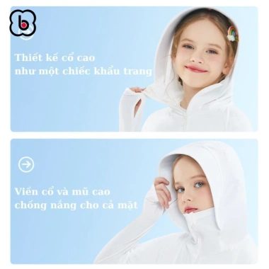 Áo chống nắng BabyloveGO cho bé: vải thông hơi, thấm mát, chống dơi, bảo vệ UV - 199k₫ 6