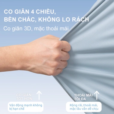 Áo chống nắng băng lạnh nam HeaSmile – Siêu nhẹ, thoáng khí, không khó chịu, giá ưu đãi 379.000₫