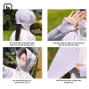 Áo chống nắng bé gái BabyloveGO Ice Sense làm mát tức thì, chống UV 3