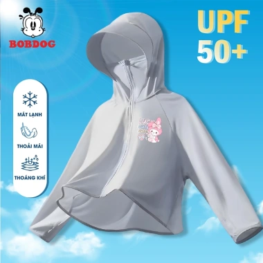 Áo chống nắng bé gái BOBDOG kim cương in hình Kurumi cute – Giá ưu đãi 129.000₫