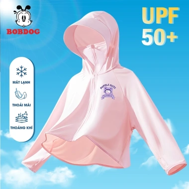 Áo chống nắng bé gái BOBDOG kim cương in hình Kurumi cute – Giá ưu đãi 129.000₫