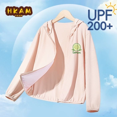 Áo chống nắng bé trai UPF200 mùa hè, mát mẻ, không nhăn, in dễ thương - 199.800 VND