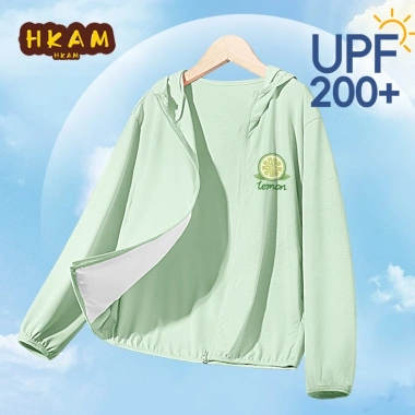 Áo chống nắng bé trai UPF200 mùa hè, mát mẻ, không nhăn, in dễ thương - 199.800 VND