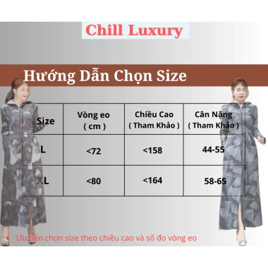 Áo chống nắng Chill Luxury 2.0 toàn thân thun poly lạnh cao cấp UV bảo vệ 299k 8
