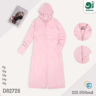 Áo Chống Nắng Dài Dokma UV Siêu Mềm Co Dãn Cho Trẻ 30-44kg 11-15Y - Giá 325k 2