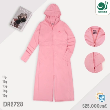 Áo Chống Nắng Dài Dokma UV Siêu Mềm Co Dãn Cho Trẻ 30-44kg 11-15Y - Giá 325k 3